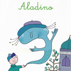 イタリア絵本　Aladino　da Le mille e una notte